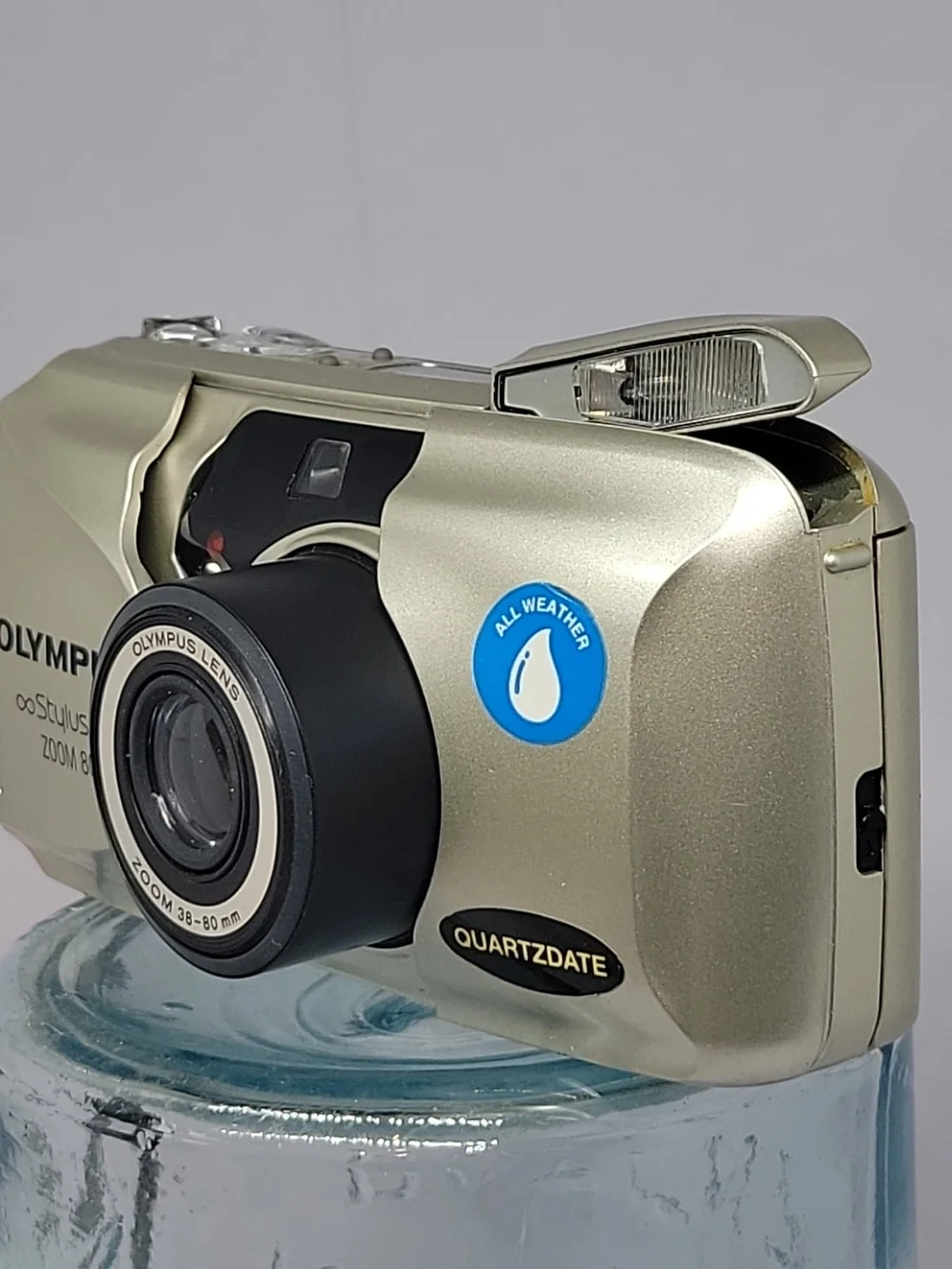 Olympus Stylus Epic Zoom 80 Compact Camera - Champagne